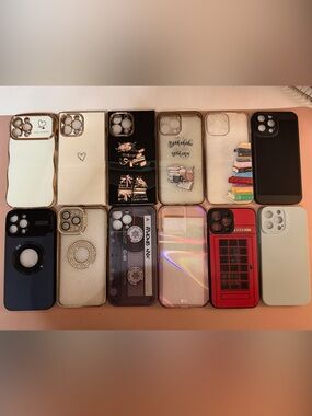 Stylish Assorted iPhone 13 Pro Max Camera-Ready Cases - Mixed assortment